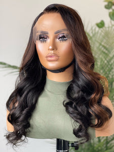 Promo Wig #4 - Body Wave with Highlight