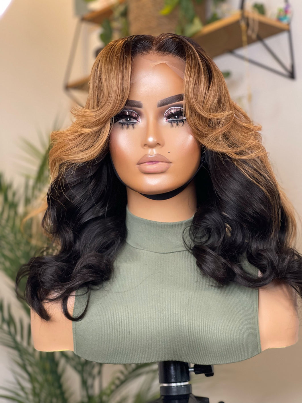 Promo Wig #9 - Two Toned Wavy
