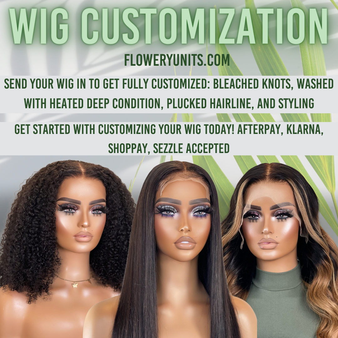 Wig sales styling hairline